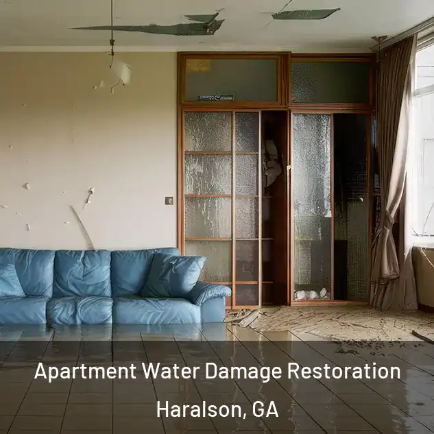  Apartment Water Damage Restoration Haralson, GA