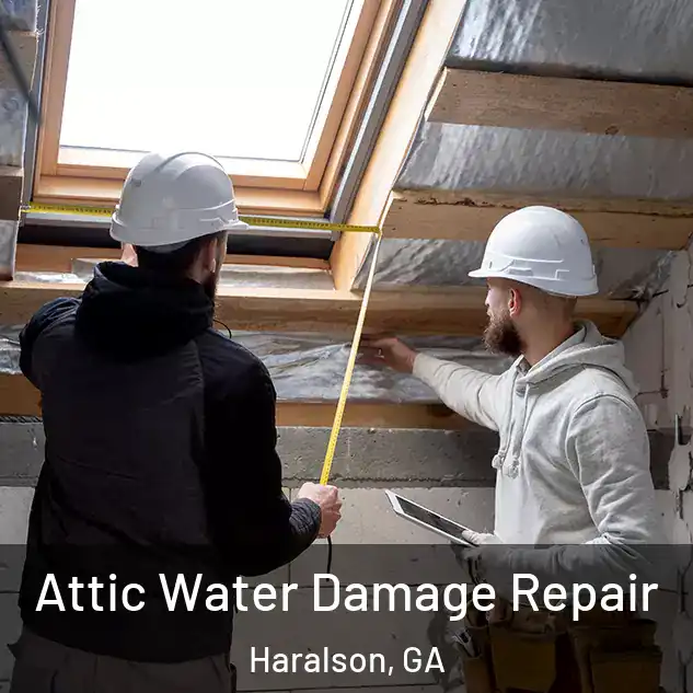  Attic Water Damage Repair Haralson, GA