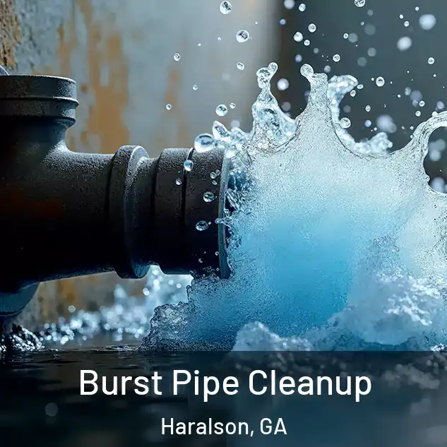  Burst Pipe Cleanup Haralson, GA