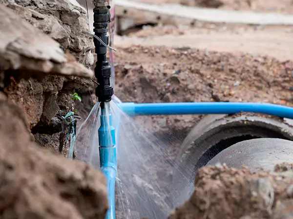 Burst Pipe Cleanup in Haralson