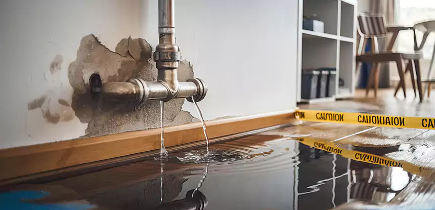 Burst Pipe Cleanup in Haralson
