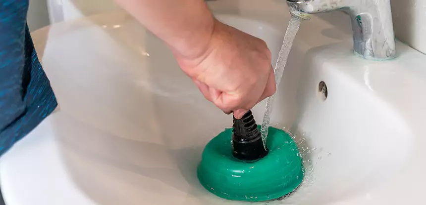 Sink Standing Water Blockage Removal in Haralson