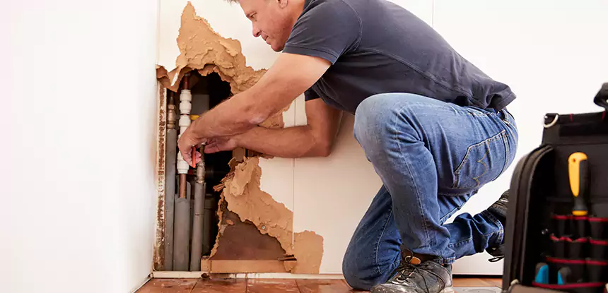 Broken Pipe Water Damage Repair in Haralson