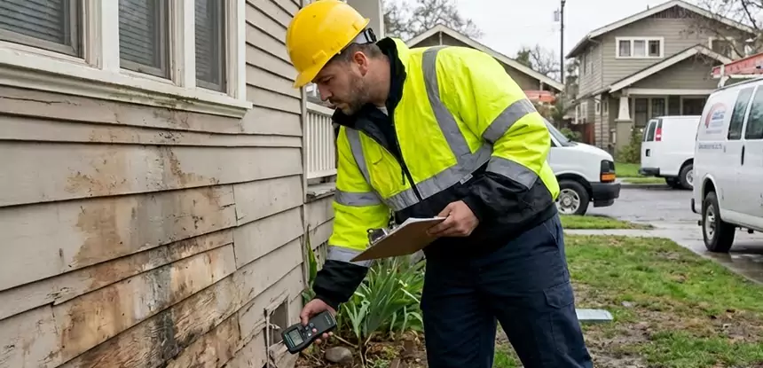 Water Damage Exterior Wall Haralson