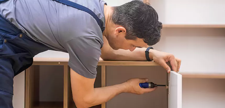 Water Damaged Cabinet Repair in Haralson