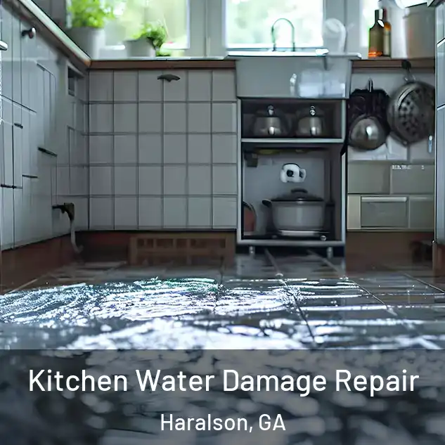  Kitchen Water Damage Repair Haralson, GA