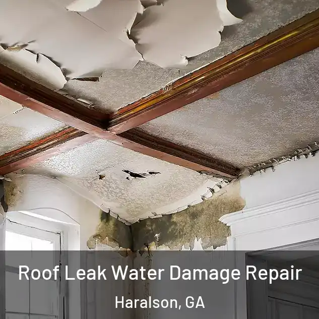  Roof Leak Water Damage Repair Haralson, GA